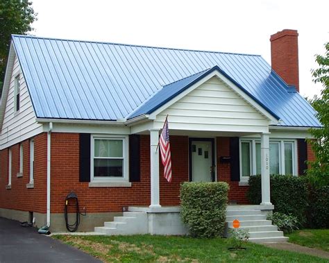 metal roofs on brick houses|houses with metal roofs pictures.